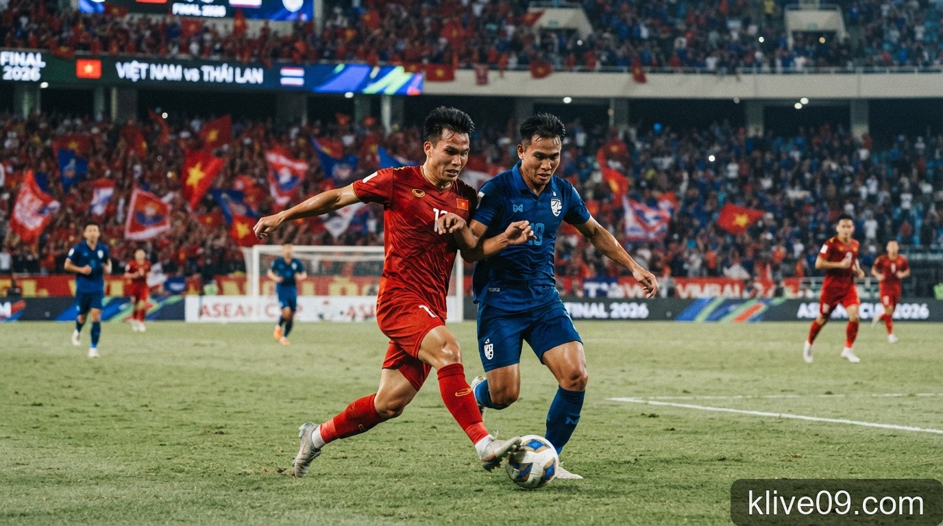 Việt Nam tái đấu Thái Lan tại chung kết ASEAN Cup 2026: Cuộc chiến khẳng định vị thế số 1 Đông Nam Á